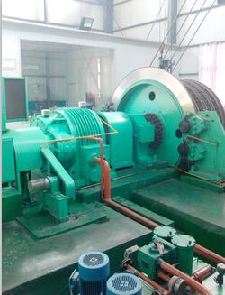 多繩摩擦式礦井提升機  多繩摩擦式礦井提升機